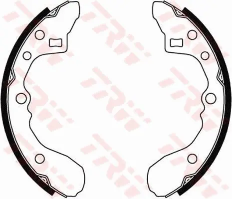 Колодки ручного (стоячого) гальма TRW automotive GS8286 (фото 1)
