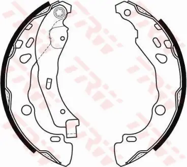 Колодки ручного (стоячого) тормоза TRW automotive GS8455