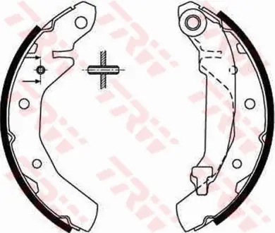 Колодки ручного (стоячого) тормоза TRW automotive GS8645