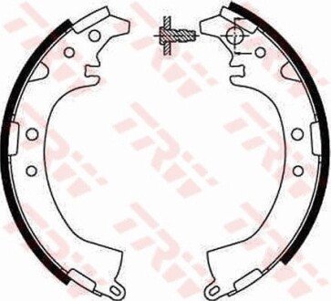 Колодки ручного (стоячого) тормоза trw automotive GS8672