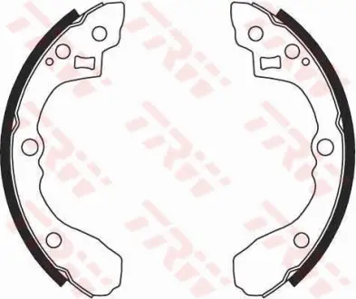 Колодки ручного (стоячого) гальма TRW automotive GS8692