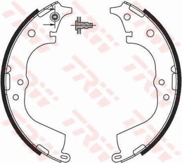 Колодки ручного (стоячого) тормоза trw automotive GS8693