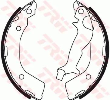 Колодки ручного (стоячого) гальма TRW automotive GS8737