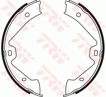 Колодки ручного (стоячого) тормоза TRW automotive GS8776