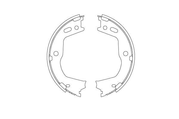 Колодки ручного (стоячого) тормоза TRW automotive GS8803