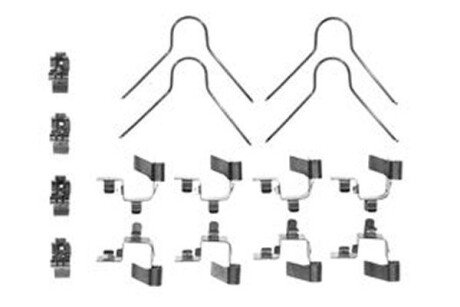 Монтажний компл.,гальм.колодки trw automotive PFK291 на Лексус Es 300