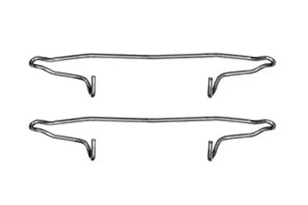 Монтажный комплект колодок TRW automotive PFK300