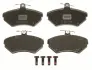 Передние тормозные колодки TRW automotive GDB1266