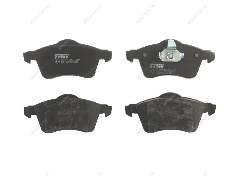 Передние тормозные колодки TRW automotive GDB1282