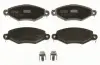 Передние тормозные колодки TRW automotive GDB1361
