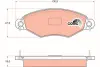 Передние тормозные колодки TRW automotive GDB1361