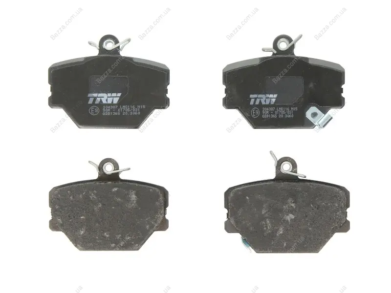 Передні тормозні (гальмівні) колодки TRW automotive GDB1365 (фото 1)