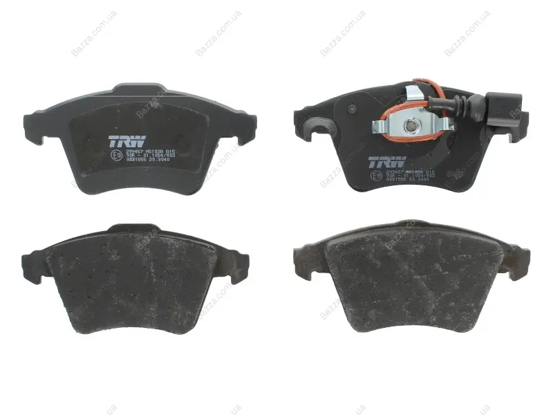 Передние тормозные колодки TRW automotive GDB1555