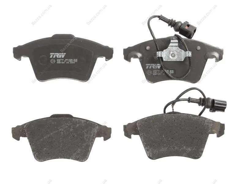 Передние тормозные колодки TRW automotive GDB1651