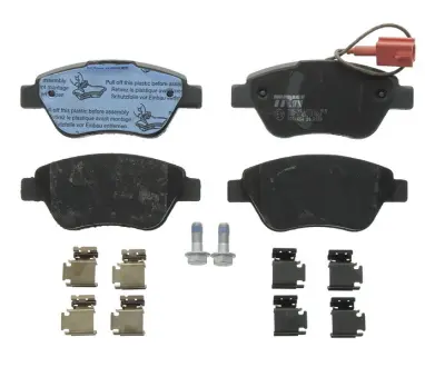 Передні тормозні (гальмівні) колодки TRW automotive GDB1654