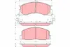 Передние тормозные колодки TRW automotive GDB3086