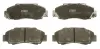 Передние тормозные колодки TRW automotive GDB3177