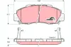 Передние тормозные колодки TRW automotive GDB3177