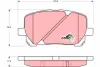 Передние тормозные колодки TRW automotive GDB3315