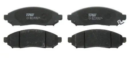 Передние тормозные колодки TRW automotive GDB3404
