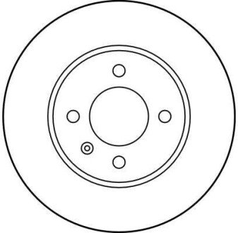 Передний тормозной диск trw automotive DF1532