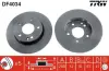 Передний тормозной диск TRW automotive DF4034