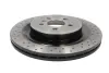 Перфорированный тормозной диск TRW automotive DF6835S