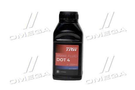 Рідина гальм. DOT4 0,25 л (TRW) trw automotive PFB425ENG