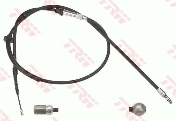 Шланг тормозной задний TRW automotive GCH481