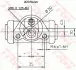 Тормозной цилиндр LADA 2101-2107 TRW automotive BWF144 (фото 2)