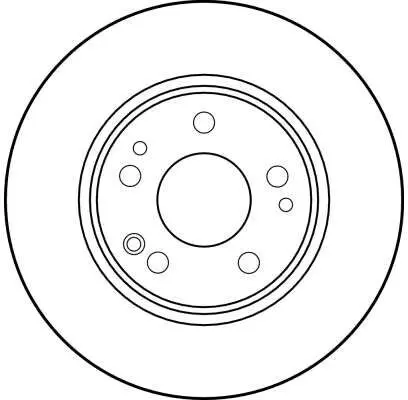 Гальмівний диск TRW automotive DF1581 (фото 1)