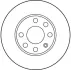 Тормозной диск TRW automotive DF1607