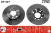 Тормозной диск TRW automotive DF1607