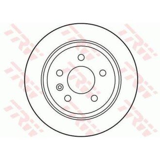Тормозной диск trw automotive DF2794