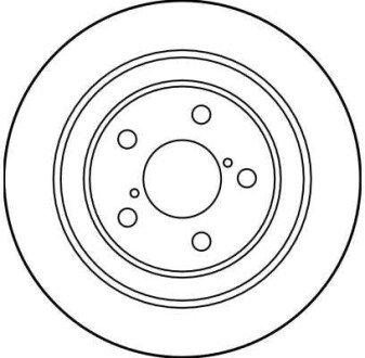 Тормозной диск trw automotive DF3092