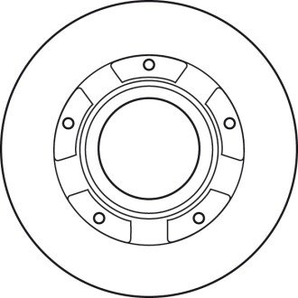 Тормозной диск trw automotive DF4821S