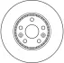 Тормозной диск TRW automotive DF6110
