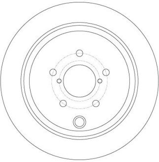 Тормозной диск trw automotive DF6306