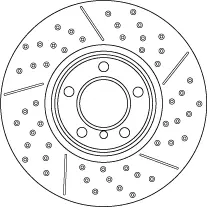 Гальмівний диск TRW automotive DF6604S
