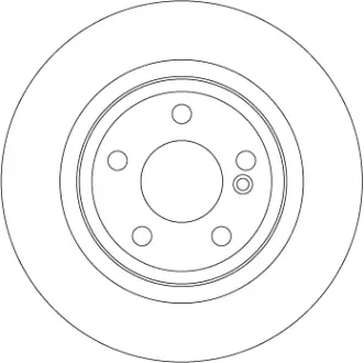 Гальмівний диск TRW automotive DF6634