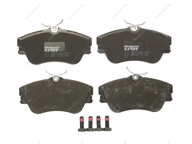Передние тормозные колодки TRW automotive GDB1092