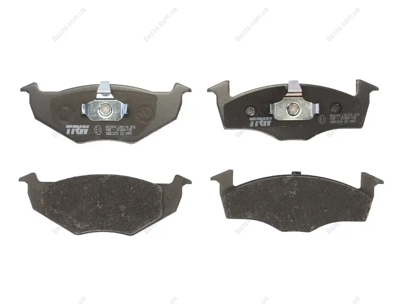 Передние тормозные колодки TRW automotive GDB1274