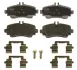 Тормозные колодки TRW automotive GDB1293