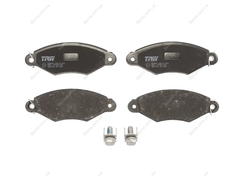 Тормозные колодки TRW automotive GDB1321
