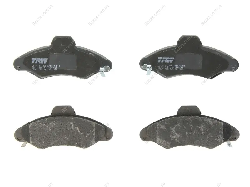 Передние тормозные колодки TRW automotive GDB1349