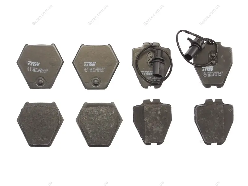 Передні тормозні (гальмівні) колодки TRW automotive GDB1381 (фото 1)