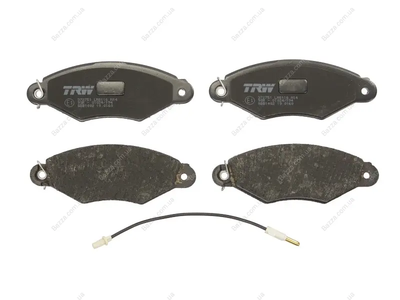 Тормозные колодки TRW automotive GDB1402