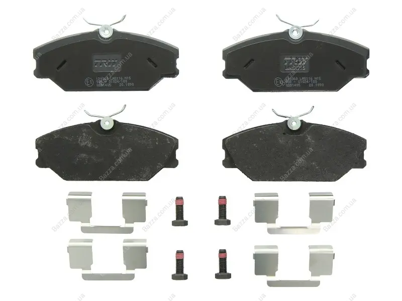 Передние тормозные колодки TRW automotive GDB1405