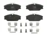 Передние тормозные колодки TRW automotive GDB1405