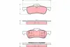 Тормозные колодки TRW automotive GDB1477